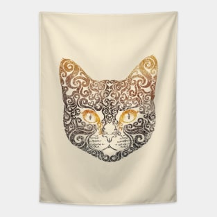 Swirly Cat Tapestry