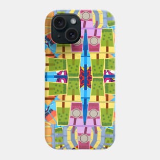 Abstract Art Inspired Bubble Tea Design Phone Case