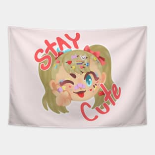 Stay Cute! Tapestry