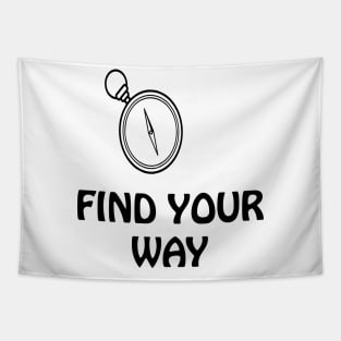 FIND YOUR WAY Tapestry