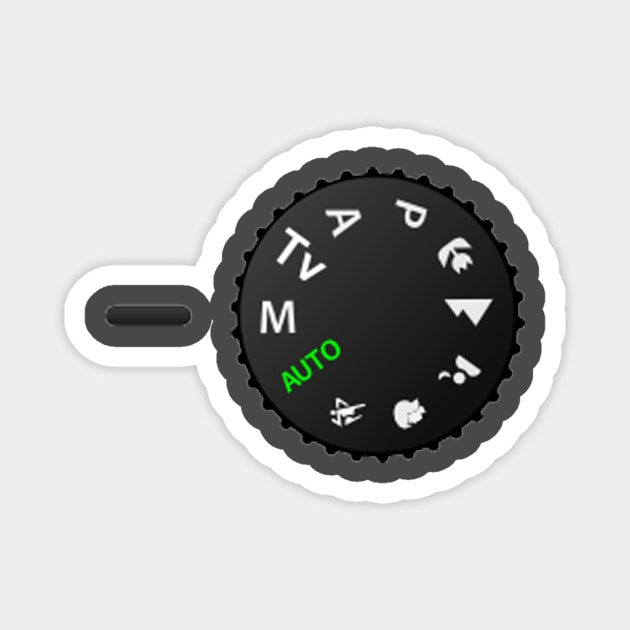 Manual Mode Magnet by MetaModern