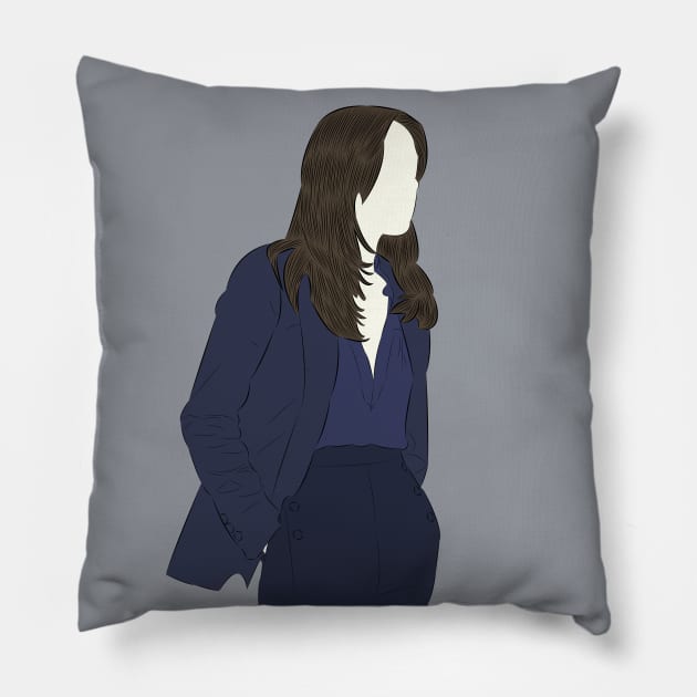 Riley  - Happiest Season Pillow by LiLian-Kaff