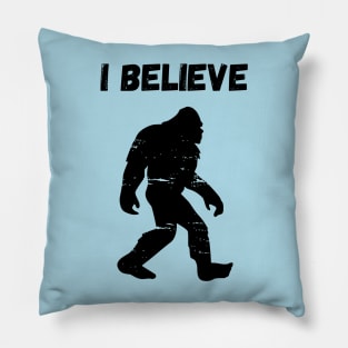 Bigfoot I Believe Pillow