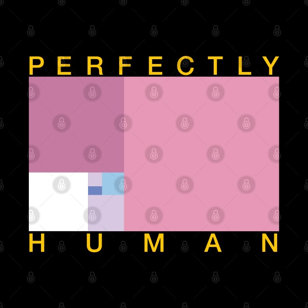 Perfectly Human - Bigender Pride Flag - Pink Main by OutPsyder