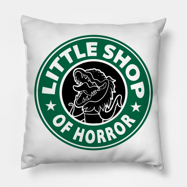 Little shop Pillow by Cromanart