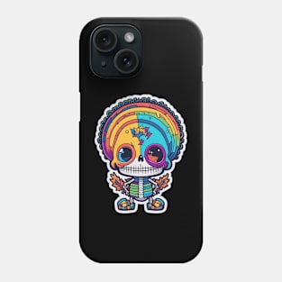 Skeleton Halloween Celebration Phone Case