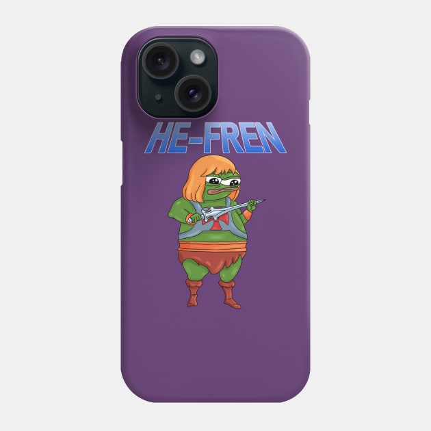 He-Fren Phone Case by Emperor Frenguin