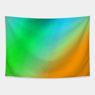 green yellow orange abstract texture pattern background Tapestry