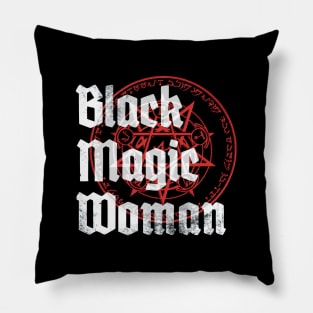 Black Magic Woman Pillow