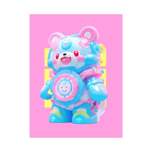 AKBLM - WATERGUN  水鉄砲  KUMA | KAWAII PASTEL COLOR MASCOT T-Shirt