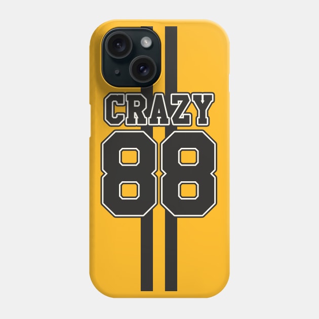 Crazy 88 Phone Case by SimonBreeze