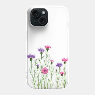 August 2nd birthday flower Phone Case