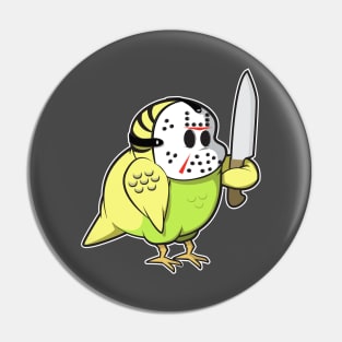 Halloween costume Budgie Pin