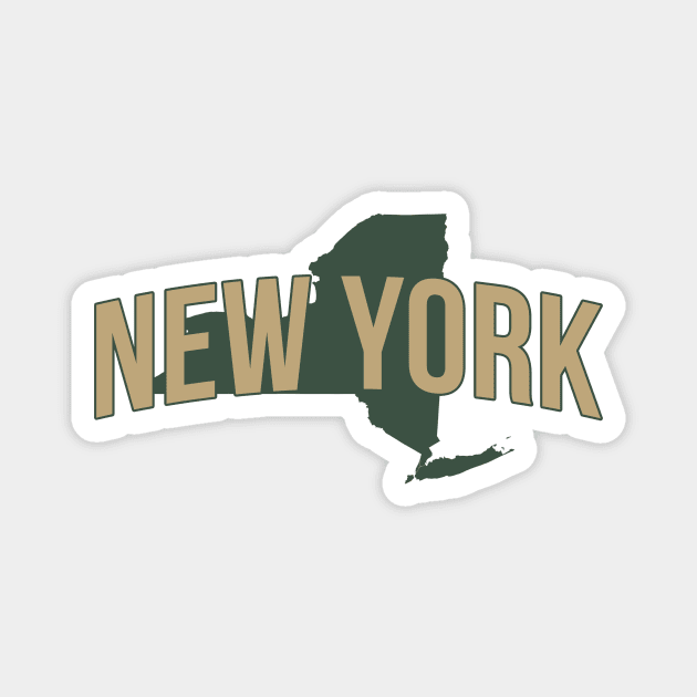 new-york-state Magnet by Novel_Designs