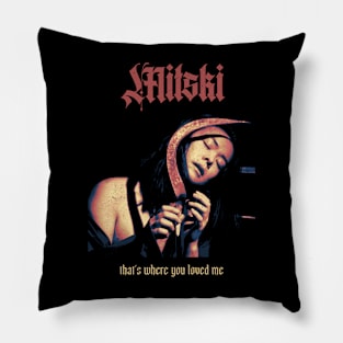 Mitski That's Where You Love Me Pillow