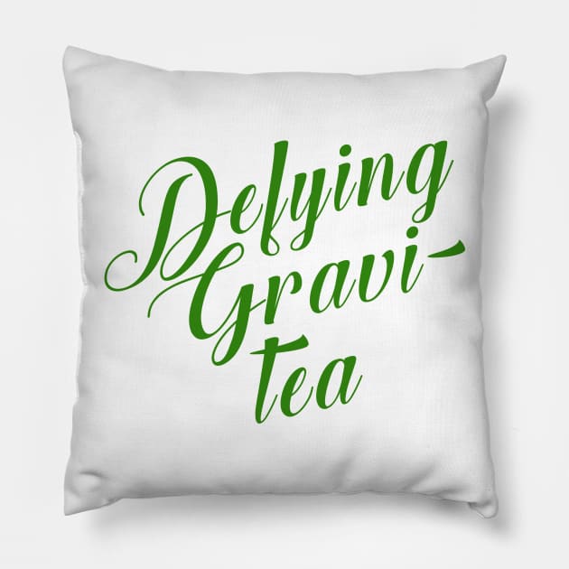 Defying Gravity Wicked Musical Pun Pillow by KsuAnn