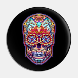 Sugar Skull Pin