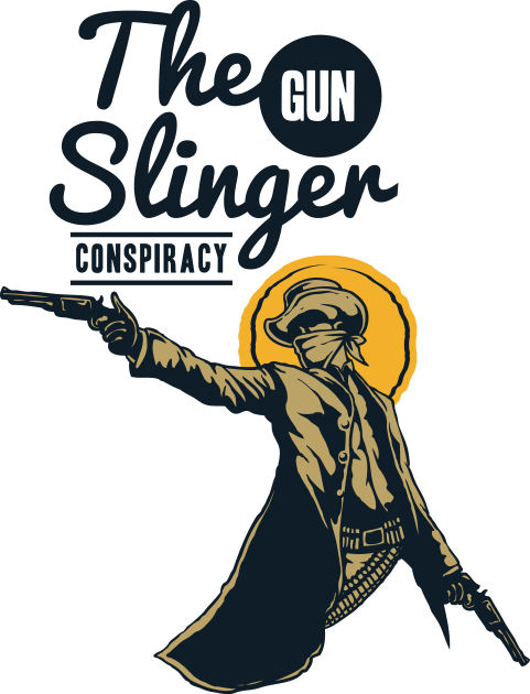 The Gunslinger Conspiracy Kids T-Shirt by RadCoolguy