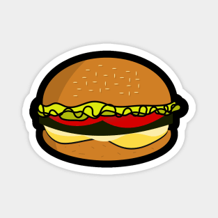 delicious burgers Magnet