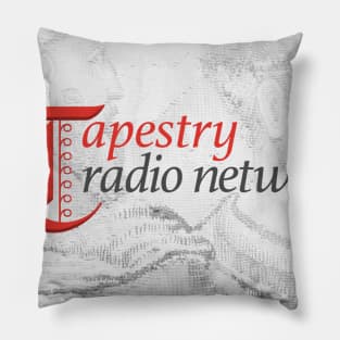 Tapestry Radio Logo Pillow