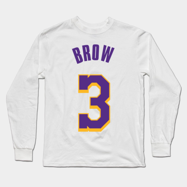 long sleeve lakers jersey