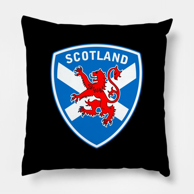 Patriotic Scotland LION motif Pillow by BigTime