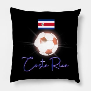 Costa Rica Soccer Lover Pillow