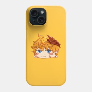 chibi tartaglia genshin fanart Phone Case