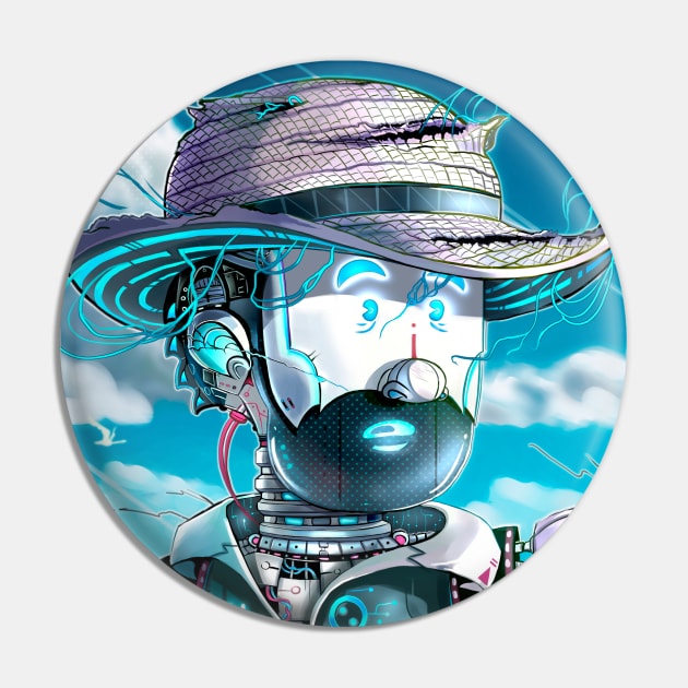 The mecha man that look at the horizon Pin by Cocobot