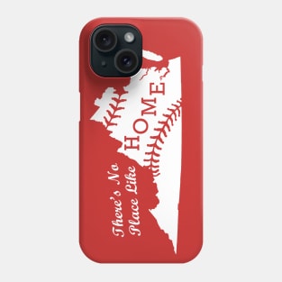 Virginia State Map Home Baseball Classic Phone Case