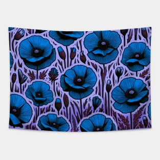 Poppy Flower Tapestry