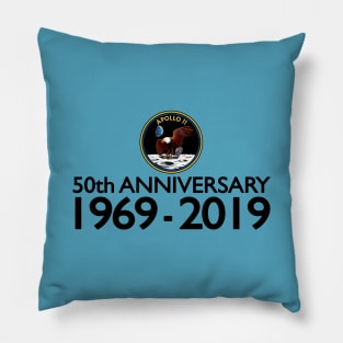 Apollo 11 Moon Landing 50th Anniversary Pillow