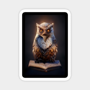 Wise Owl Magnet