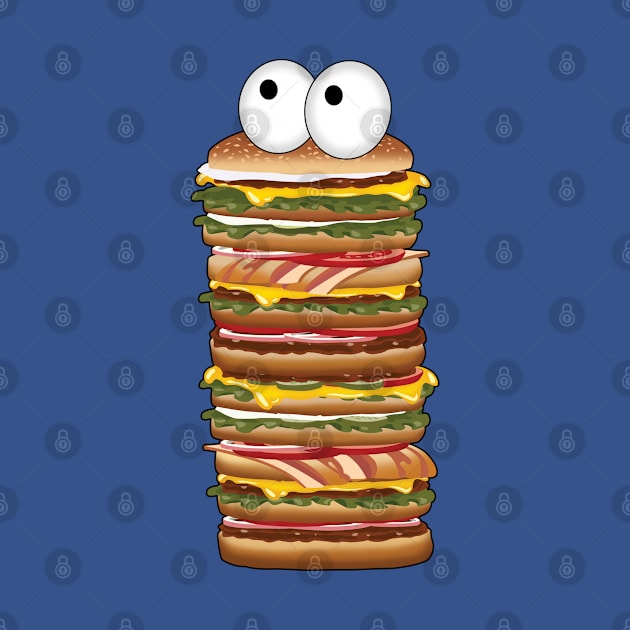 Big Burger ( Funny Design ) by Ghean