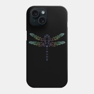 Rainbow Dragonfly Phone Case