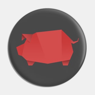 ORIGAMI PIG Pin