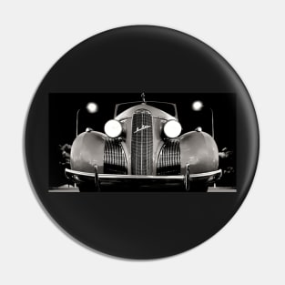 1939 LaSalle Cadillac B/W Pin