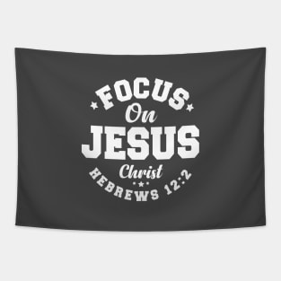 Focus on Jesus - Hebrews 12 v 2 Tapestry