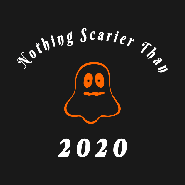 Halloween Nothing Scarier Than 2020, Scary Face Shirt, Funny Shirt, Funny Halloween Quarantine Shirt, Unisex, Scream, Year 2020, Gift by flooky