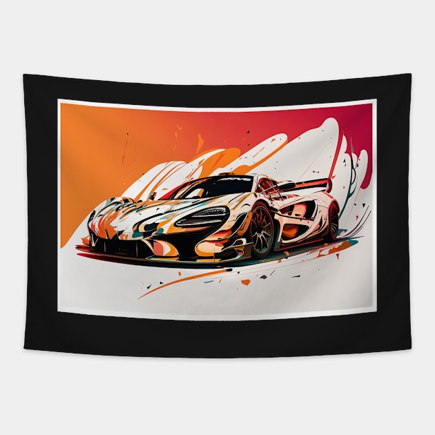 Exotic Car - Artura - 2 Tapestry by PixelPusherArt