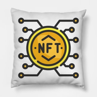 Nft Millionaire Loading Funny nft Pillow