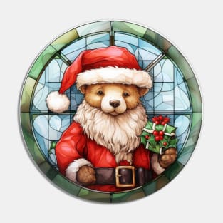 Christmas teddy bear Pin