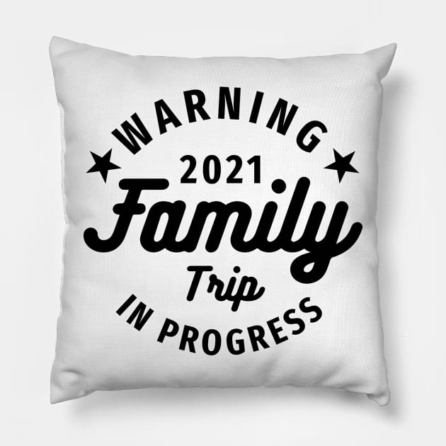 family beach vacation Pillow by FUNNY LIFE