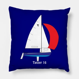 Tanzer 16 Sailboat Pillow