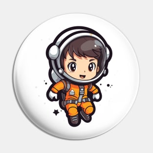 Cute Astronaut Pin