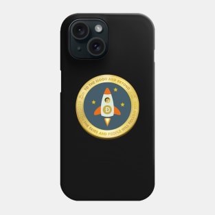 Dogecoin to the Moon Phone Case