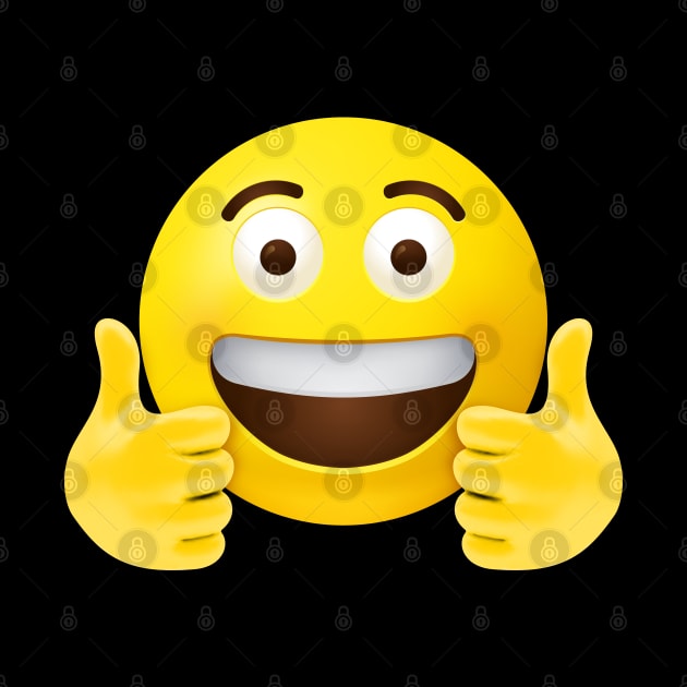 Thumbs up emoji by Vilmos Varga