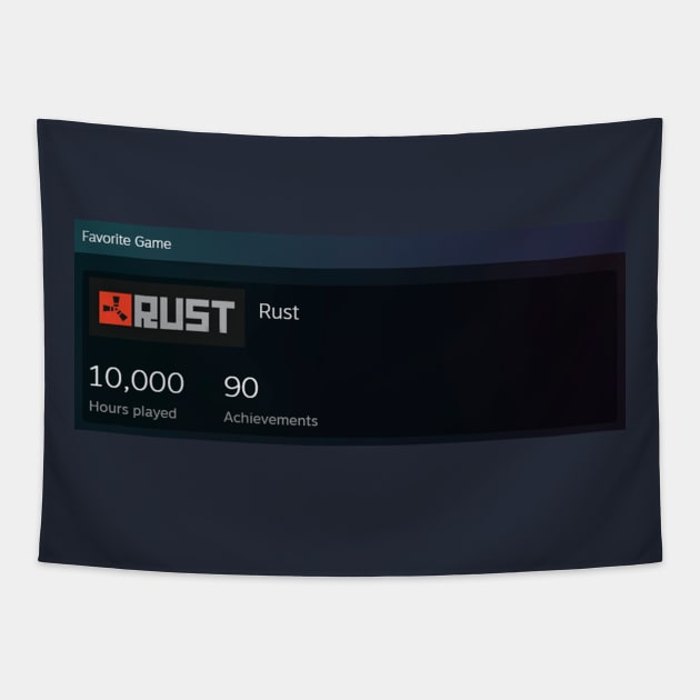 Favorite Rust Tapestry by Darki