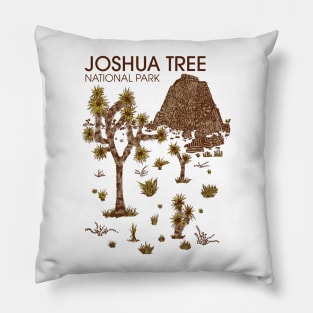 Joshua Tree National Park Pillow