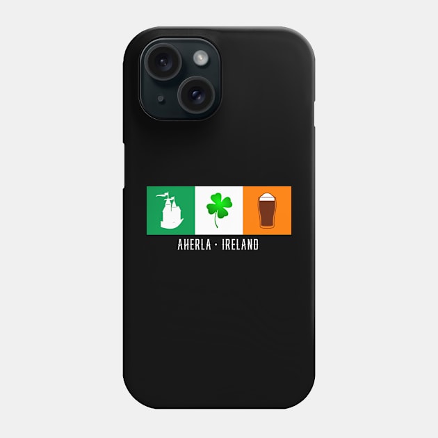 Aherla Ireland, Gaelic - Irish Flag Phone Case by Eire